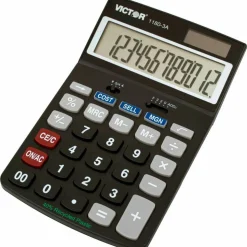 Victor 1180-3A 12-Digit Desktop Calculator With Antimicrobial Protection