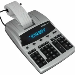 Victor 1240-3A 12-Digit Heavy-Duty Commercial Printing Calculator With Antimicrobial Protection