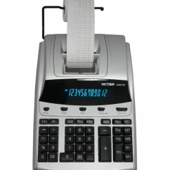 Victor 1240-3A 12-Digit Heavy-Duty Commercial Printing Calculator With Antimicrobial Protection