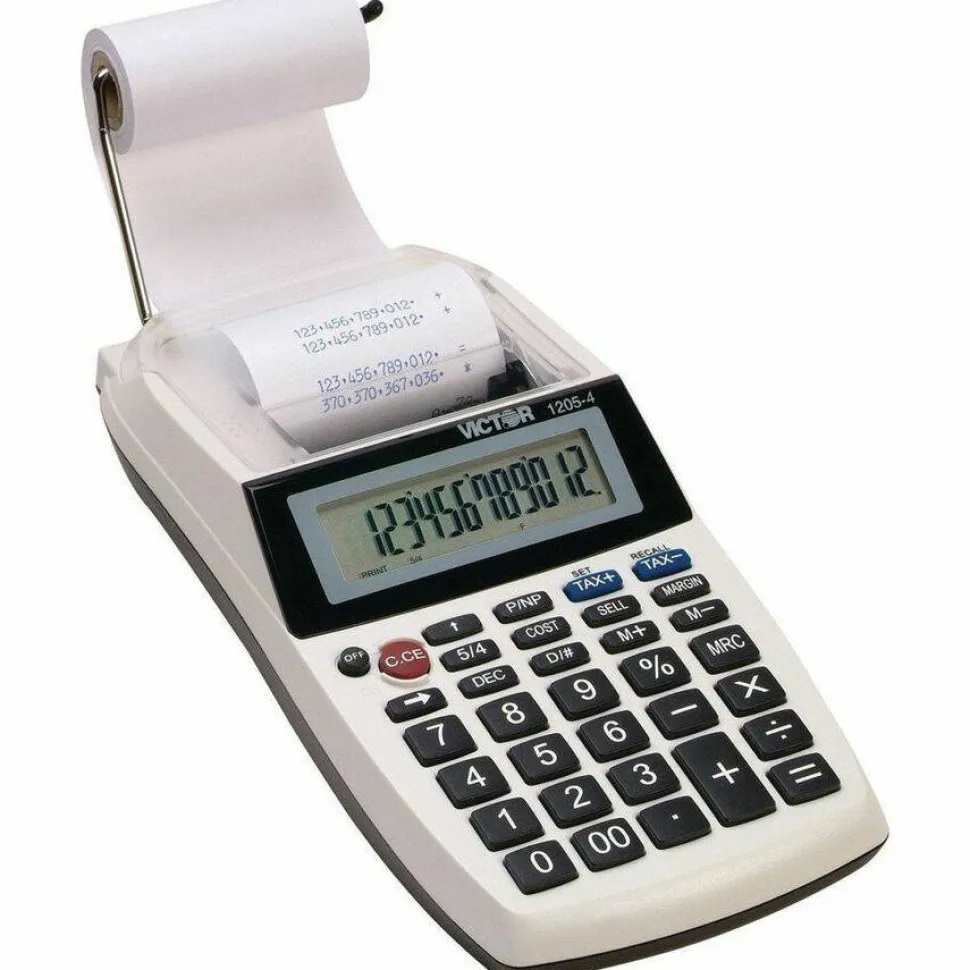 Victor 1205-4 Commercial Desktop Printing Calculator