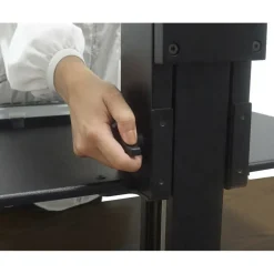 Victor High Rise Dual Monitor Standing Desk Workstation, 28
