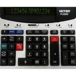 Victor PL8000 Heavy-Duty Commercial Thermal Printing Calculator With Prompt Logic