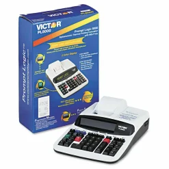 Victor PL8000 Heavy-Duty Commercial Thermal Printing Calculator With Prompt Logic