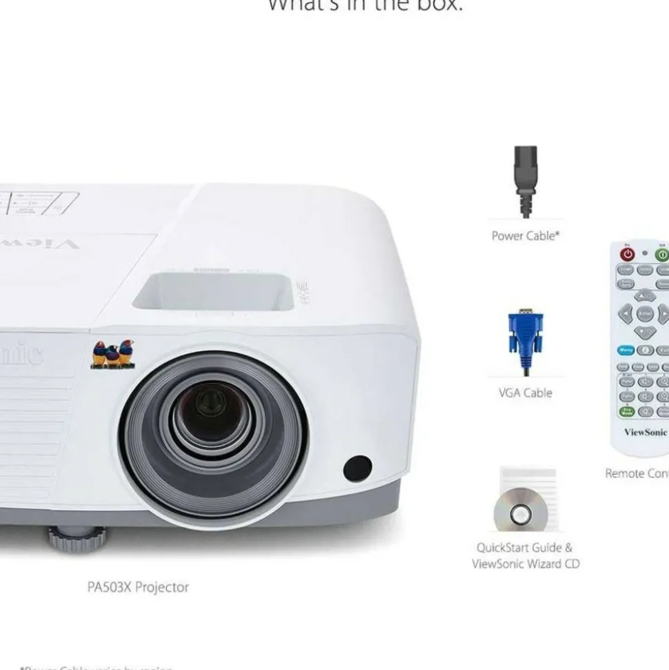 ViewSonic 3-D Ready DLP Projector, PA503X