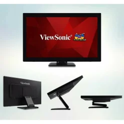 ViewSonic TD2760 27 Inch 1080p Touch Screen Monitor, 10-Point Multi-Touch for Commercial Signage and Hospitality, RS232 Control, Advanced Ergonomics, HDMI, DisplayPort