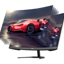 ViewSonic VX2718-PC-MHD 27 Inch 1080p Curved Gaming Monitor, 200Hz and 1ms for Smooth Gameplay, FreeSync Premium and Eye Care Technology, HDMI, and DisplayPort Inputs
