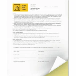 Vitality Multipurpose Carbonless 2-Part Paper, 8.5 x 11, Canary/White, 5, 000/Carton