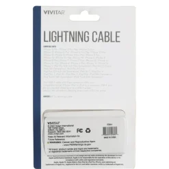 Vivitar Lightning To USB-A Cable, 6', Navy, NIL1006-NAV-STK-24