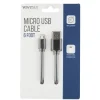 Vivitar USB-A To Micro USB Cable, 6', Black, NIL5006-BLK-STK-24