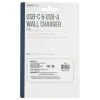 Vivitar USB-C And USB-A Wall Charger, White, NIL6004-WHT-STK-24