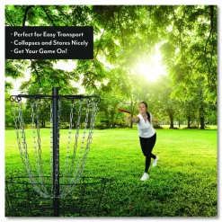 VORTExX Disc Golf Target, 52.8" x 26" Diameter
