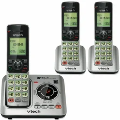 Vtech CS6629-3 Cordless Digital Answering System, Base and 2 Additional Handsets