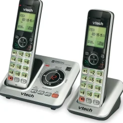 VTech CS6629-2 DECT 6.0 1.90 GHz Cordless Phone - Silver