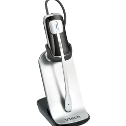 Vtech IS6200 Monaural Convertible Headset, Black/Silver