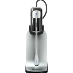 Vtech IS6200 Monaural Convertible Headset, Black/Silver