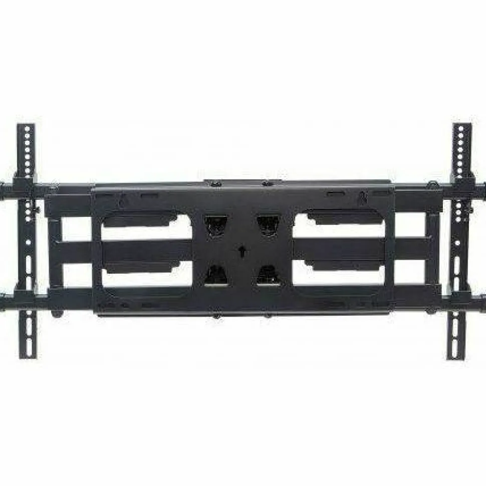 Wall Mount for TV & Monitors (Full Motion), For screens 37" to 75" , VESA compatability: all between 200x200mm and 800x400mm - check the dimensions of the four mounting holes on back of screen to ensure it fits, Max 75kg, Black, Bracket, Lifetime Warranty