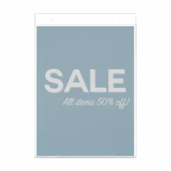 Wall Sign Holder, Vertical, 11