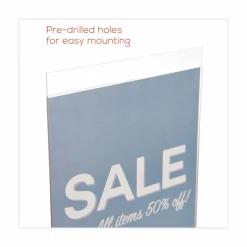 Wall Sign Holder, Vertical, 11