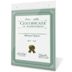 Wall Sign Holder, Vertical, 11