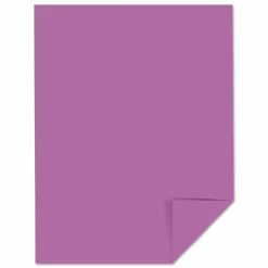 Wausau Astrobrights Multi-Use Card Stock, Planetary Purple, Letter (8.5