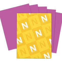 Wausau Astrobrights Multi-Use Card Stock, Planetary Purple, Letter (8.5