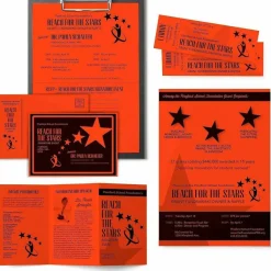Wausau Astrobrights Multi-Use Card Stock, Orbit Orange, Letter (8.5