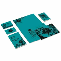 Wausau Astrobrights Multi-Use Card Stock, Terrestrial Teal, Letter (8.5