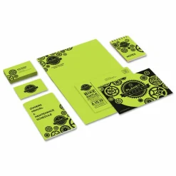 Wausau Astrobrights Multi-Use Card Stock, Green, Letter (8.5