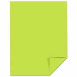 Wausau Astrobrights Multi-Use Card Stock, Green, Letter (8.5