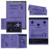 Wausau Astrobrights Multi-Use Card Stock, Venus Violet, Letter (8.5" x 11"), 65 Lb, Pack Of 250