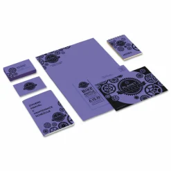 Wausau Astrobrights Multi-Use Card Stock, Venus Violet, Letter (8.5