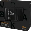 WD Black D10 WDBA3P0080HBK 8 TB Desktop Hard Drive - External - Black