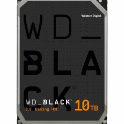 WD Black WD101FZBX 10 TB Hard Drive - 3.5" Internal - SATA (SATA/600) - Conventional Magnetic Recording (CMR) Method