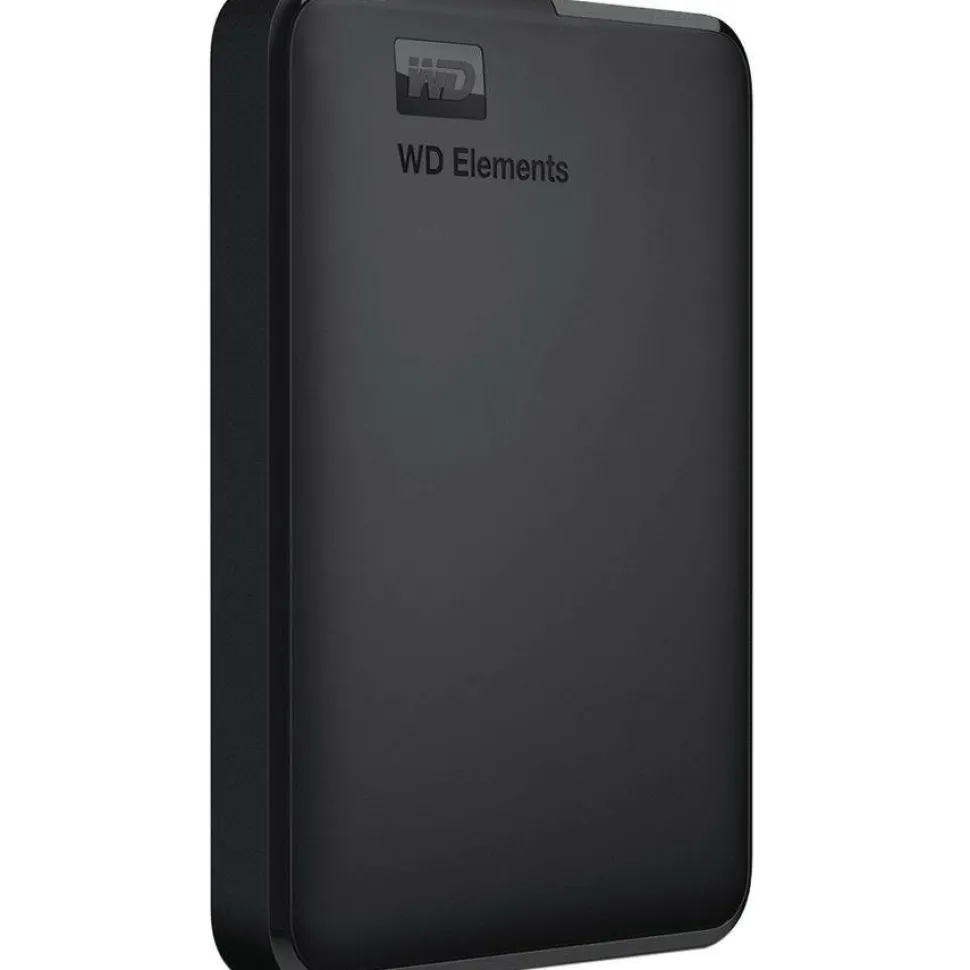 WD Elements WDBU6Y0050BBK 5 TB Portable Hard Drive - External - Black