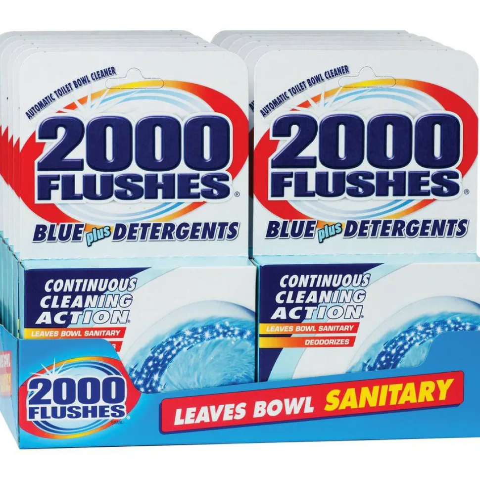 WD-40 2000 Flushes Automatic Toilet Bowl Cleaner