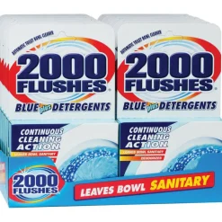 WD-40 2000 Flushes Automatic Toilet Bowl Cleaner