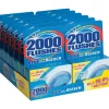 WD-40 2000 Flushes Blue/Bleach Bowl Cleaner Tablets - Concentrate Tablet - 3.50 oz (0.22 lb) - 12 / Carton - Blue