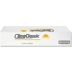 Webster Cling Classic Food Wrap - 24" Width x 2000 ft Length - Dispenser - Plastic - Clear