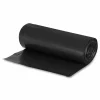 Webster EarthSense 1.25 mil Trash Bags, 60 gal, 38"H x 58"W, 75% Recycled, Black, 100 Bags