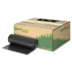 Webster EarthSense 1.25 mil Trash Bags, 60 gal, 38