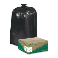 Webster EarthSense 1.25 mil Trash Bags, 60 gal, 38