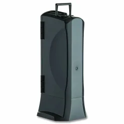 WeGo Dispenser, 10-1/4” x 12-1/2” x 23-3/4”, Forks, Black