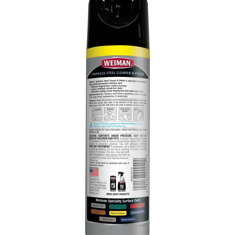 Weiman Stainless Steel Cleaner/Polish