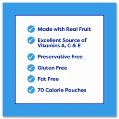 Welch's Fruit Snacks, Mixed Fruit, 0.8 oz Pouch, 66 Pouches/Box