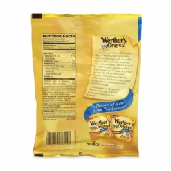 Werther's Original Sugar Free Chewy Caramel Candy, 2.75 oz Bag, 3/Pack