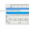 Westcott 15" Magnifying Ruler, Clear Plastic