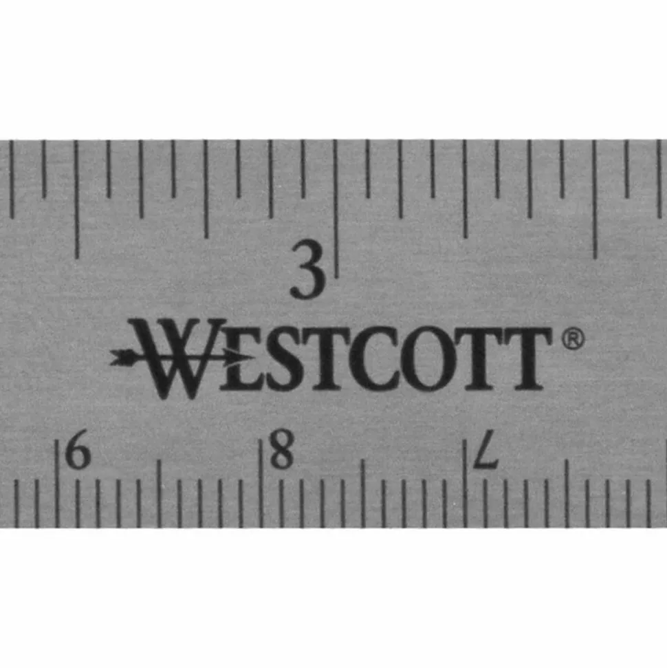 Westcott 6" Stainless Steel Rulers