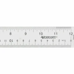 Westcott Acrylic See-Through Ruler, 12"
