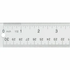 Westcott Acrylic See-Through Ruler, 12