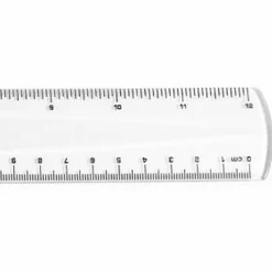 Westcott Non-Shatter Plastic Ruler, 12